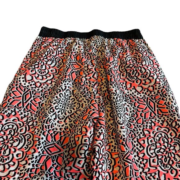 Topshop Petite Colorful Jogger Pants Boho Print Pull-On Drawstring Size 4P Women - Picture 7 of 11